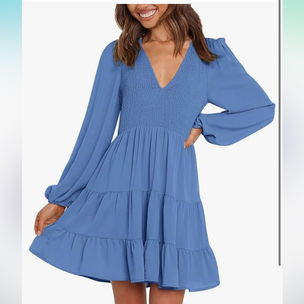 NWT dusty blue dress